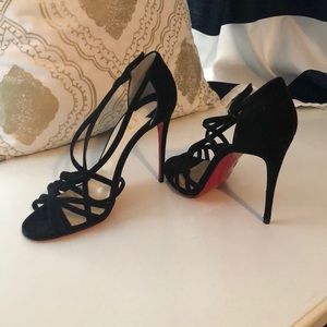 Louboutin black heels